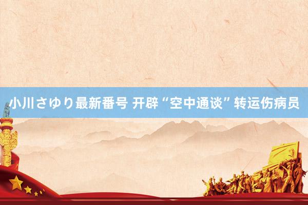 小川さゆり最新番号 开辟“空中通谈”转运伤病员