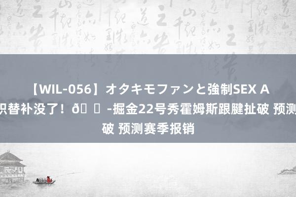 【WIL-056】オタキモファンと強制SEX AYA 约针织替补没了！?掘金22号秀霍姆斯跟腱扯破 预测赛季报销