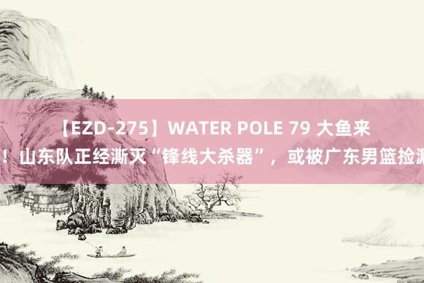 【EZD-275】WATER POLE 79 大鱼来了！山东队正经澌灭“锋线大杀器”，或被广东男篮捡漏？