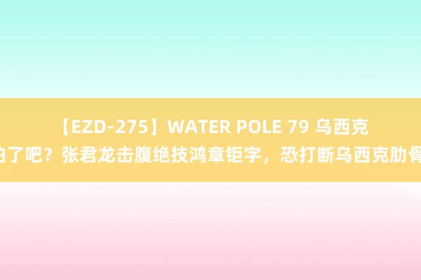 【EZD-275】WATER POLE 79 乌西克怕了吧？张君龙击腹绝技鸿章钜字，恐打断乌西克肋骨！