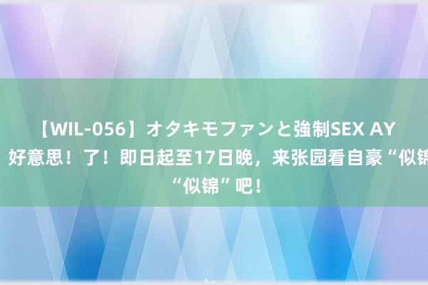 【WIL-056】オタキモファンと強制SEX AYA 太！好意思！了！即日起至17日晚，<a href=